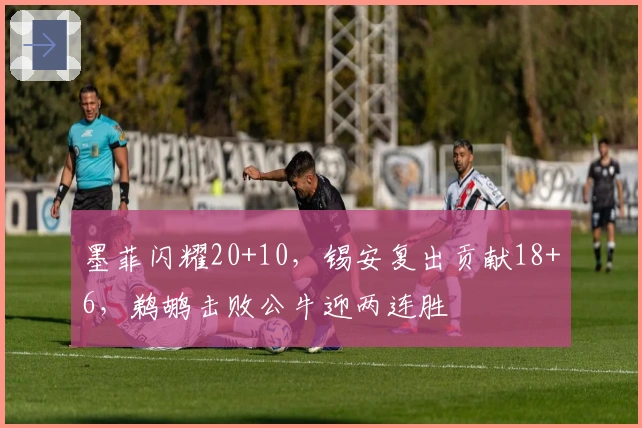 墨菲闪耀20+10，锡安复出贡献18+6，鹈鹕击败公牛迎两连胜