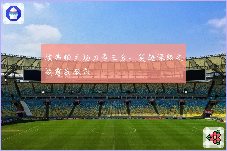 埃弗顿主场力争三分，英超保级之战愈发激烈