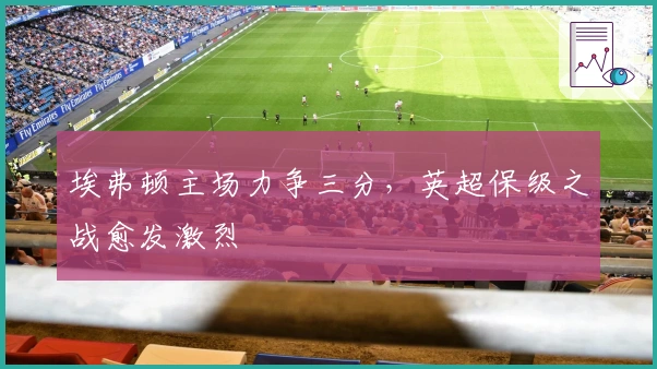 埃弗顿主场力争三分，英超保级之战愈发激烈